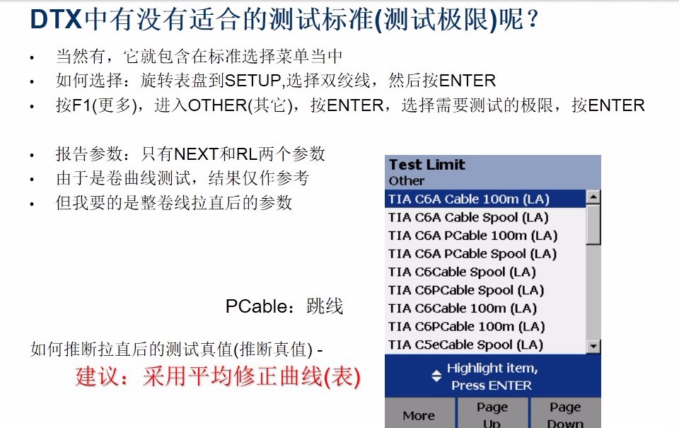 DTX中有沒有合適的測試標準呢？圖